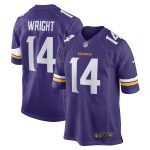 Minnesota Vikings mens nike ryan wright purple minnesota vikings game player jersey Collection | Vikings Online Shop