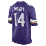 Minnesota Vikings mens nike ryan wright purple minnesota vikings game player jersey Collection | Vikings Online Shop