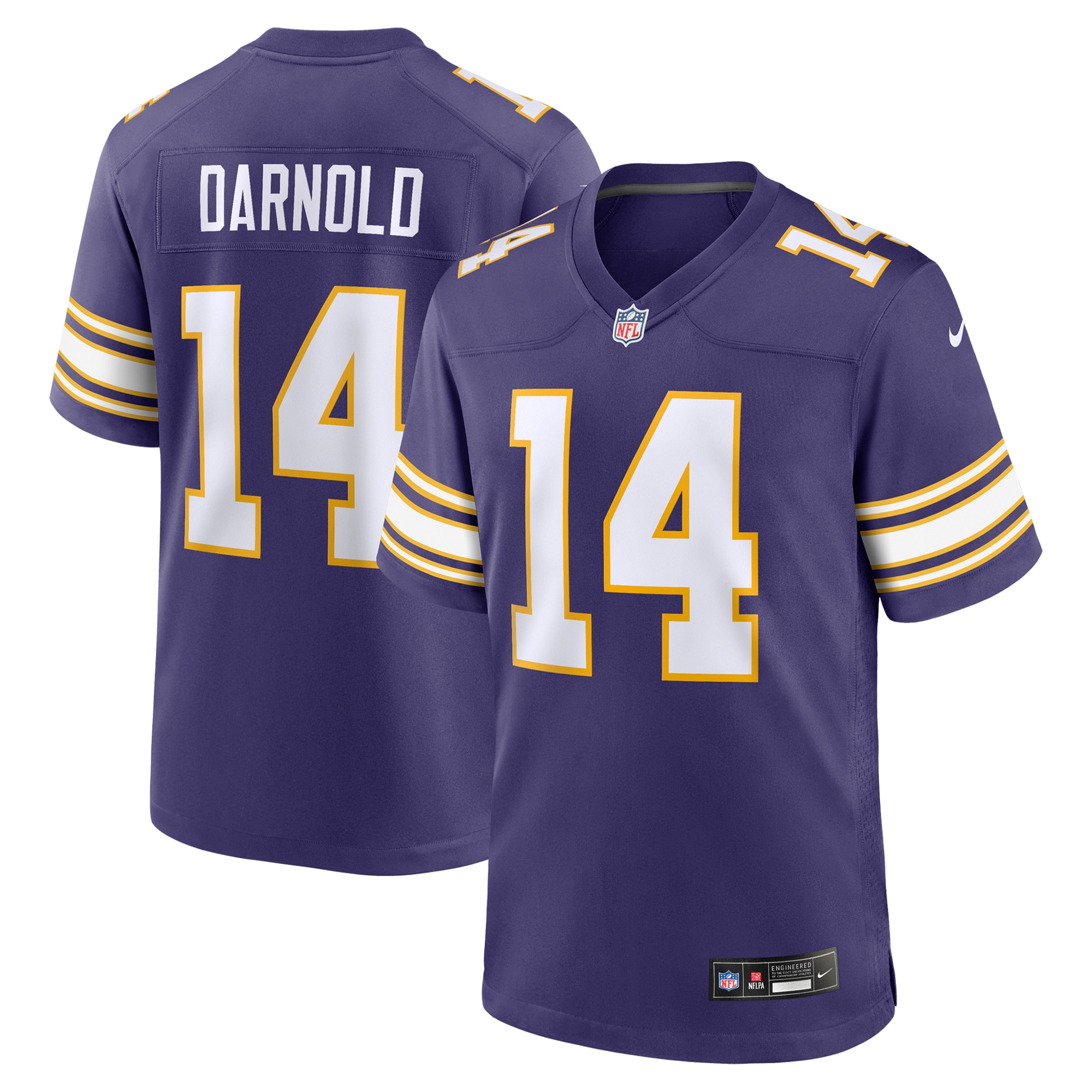 Minnesota Vikings mens nike sam darnold purple minnesota vikings alternate game jersey Collection | Vikings Online Shop