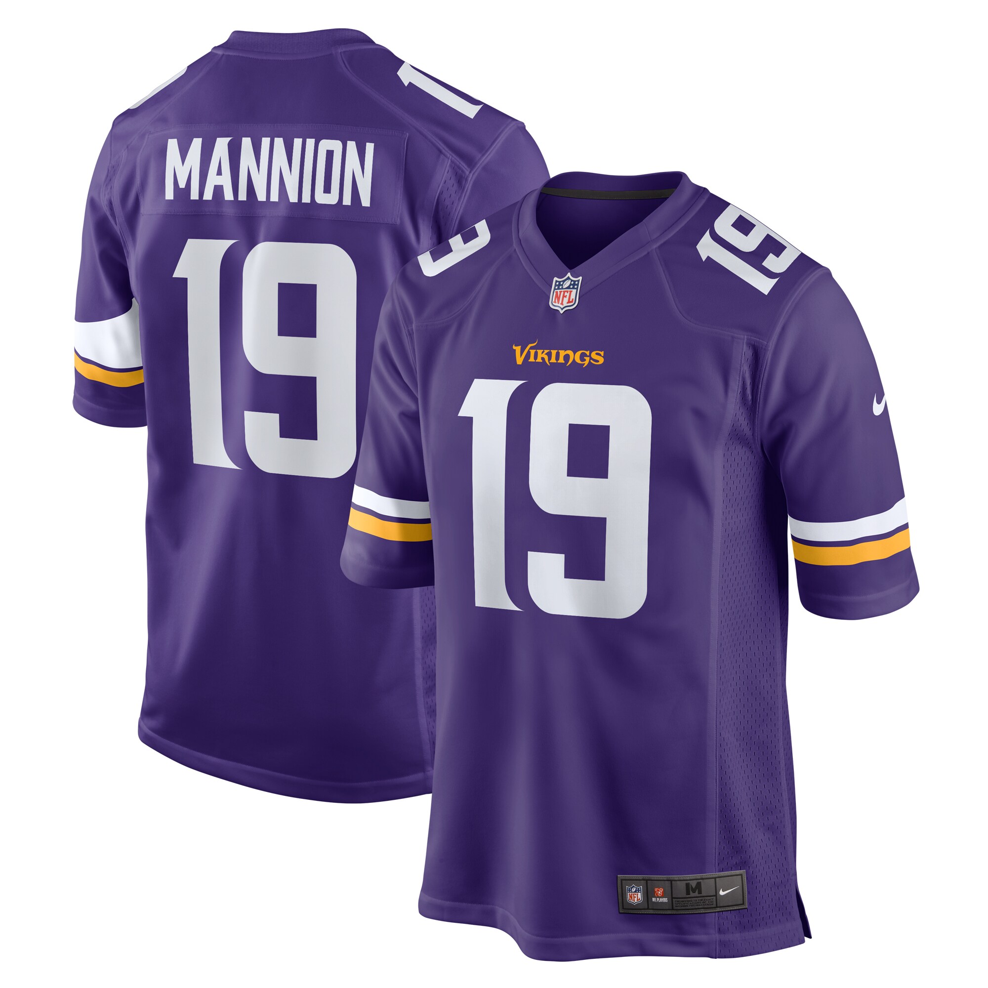 Minnesota Vikings mens nike sean mannion purple minnesota vikings game jersey Collection | Vikings Online Shop