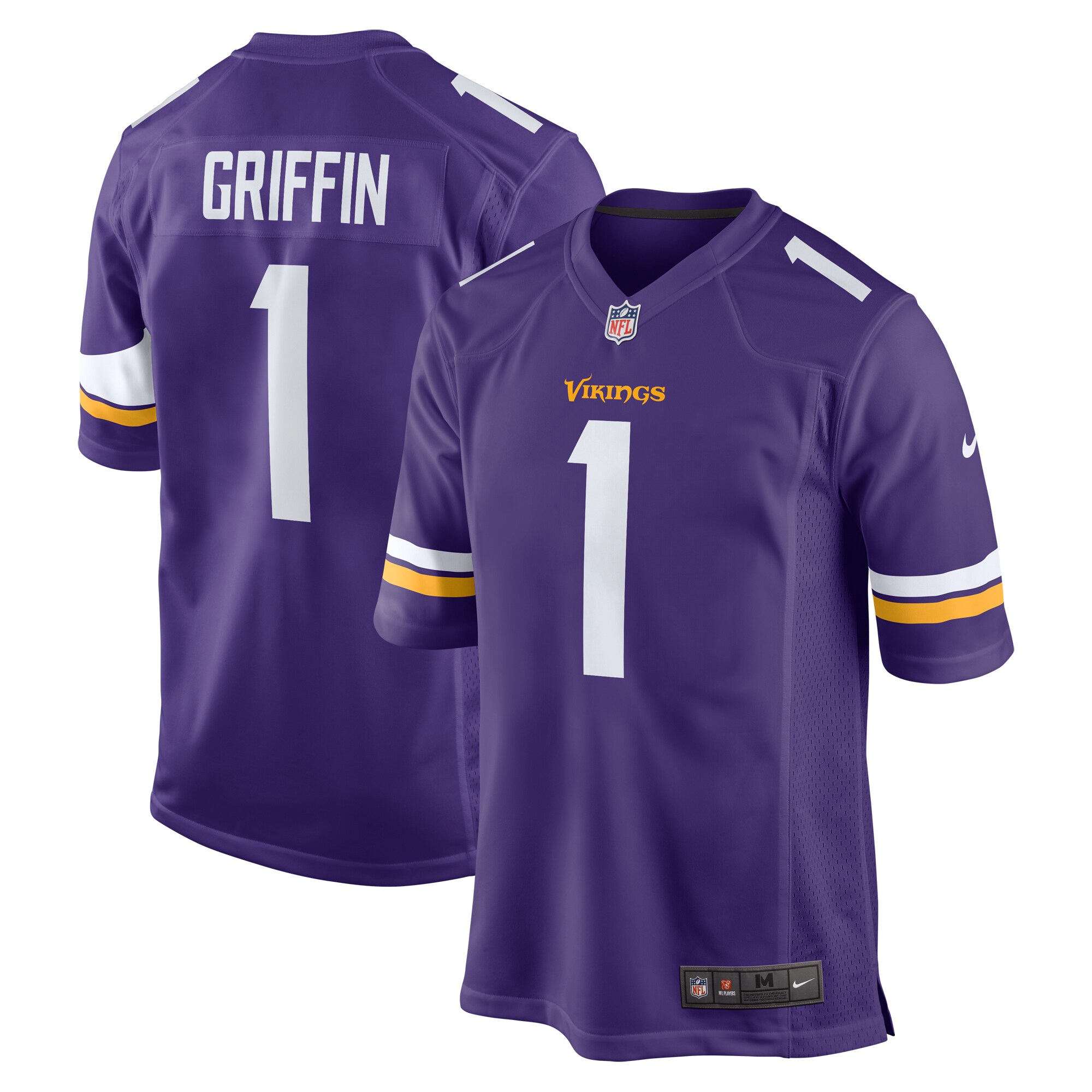 Minnesota Vikings mens nike shaquill griffin purple minnesota vikings team game jersey Collection | Vikings Online Shop
