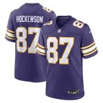 Minnesota Vikings mens nike t.j. hockenson purple minnesota vikings classic player game jersey Collection | Vikings Online Shop