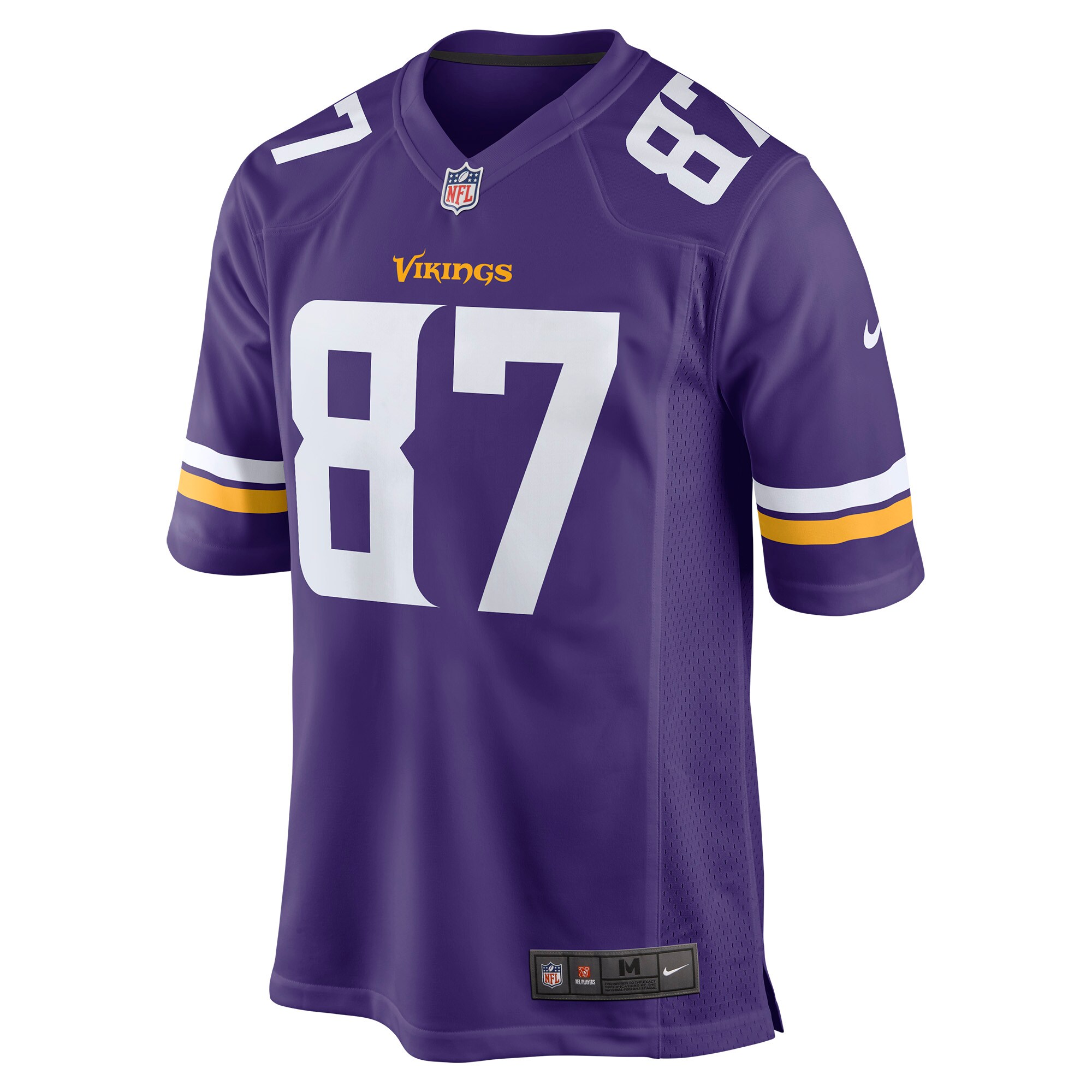 Minnesota Vikings mens nike t.j. hockenson purple minnesota vikings game player jersey Collection | Vikings Online Shop