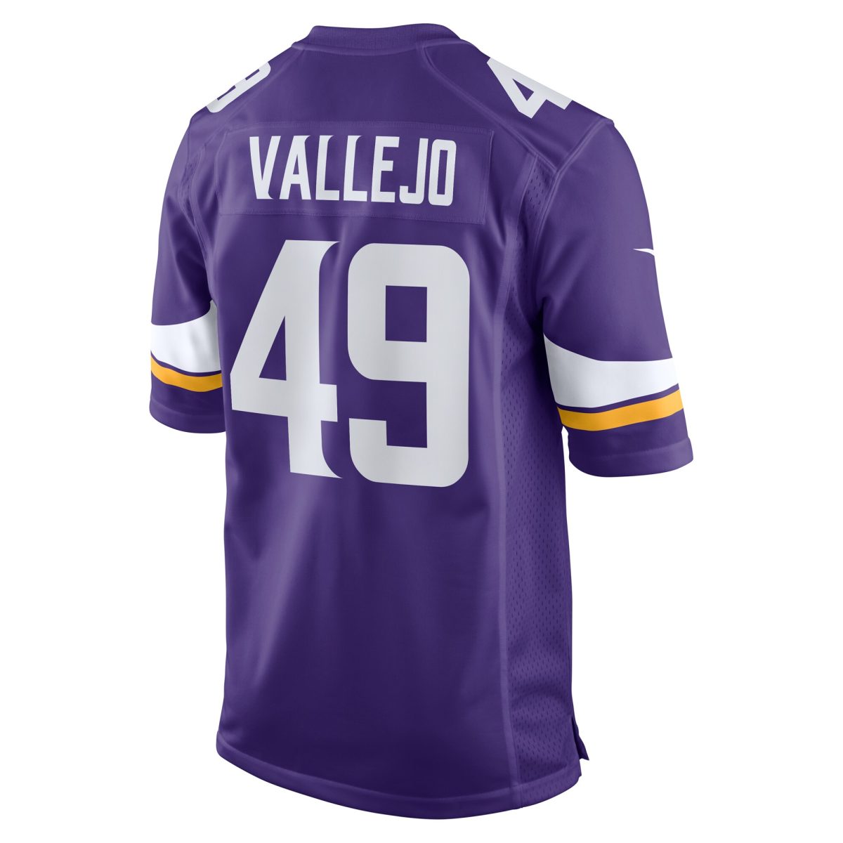 Minnesota Vikings mens nike tanner vallejo purple minnesota vikings team game jersey Collection | Vikings Online Shop