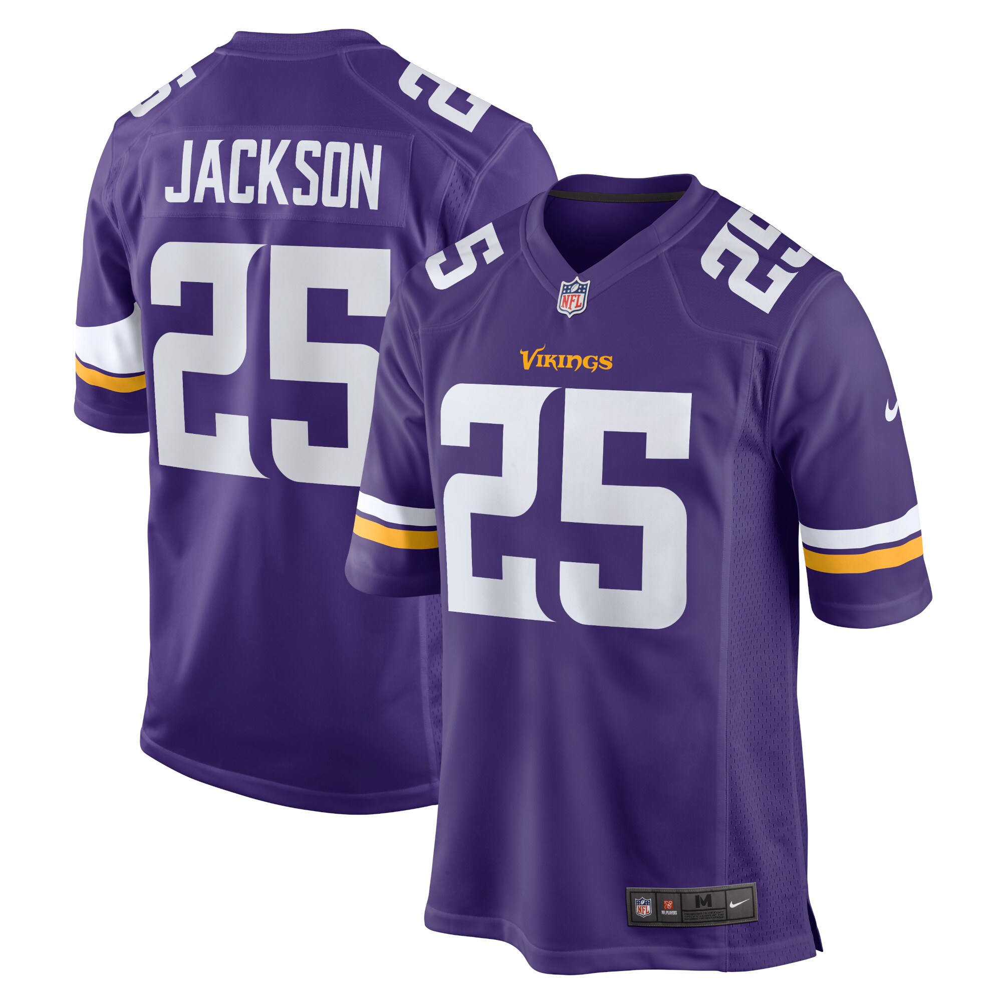 Minnesota Vikings mens nike theo jackson purple minnesota vikings home game player jersey Collection | Vikings Online Shop