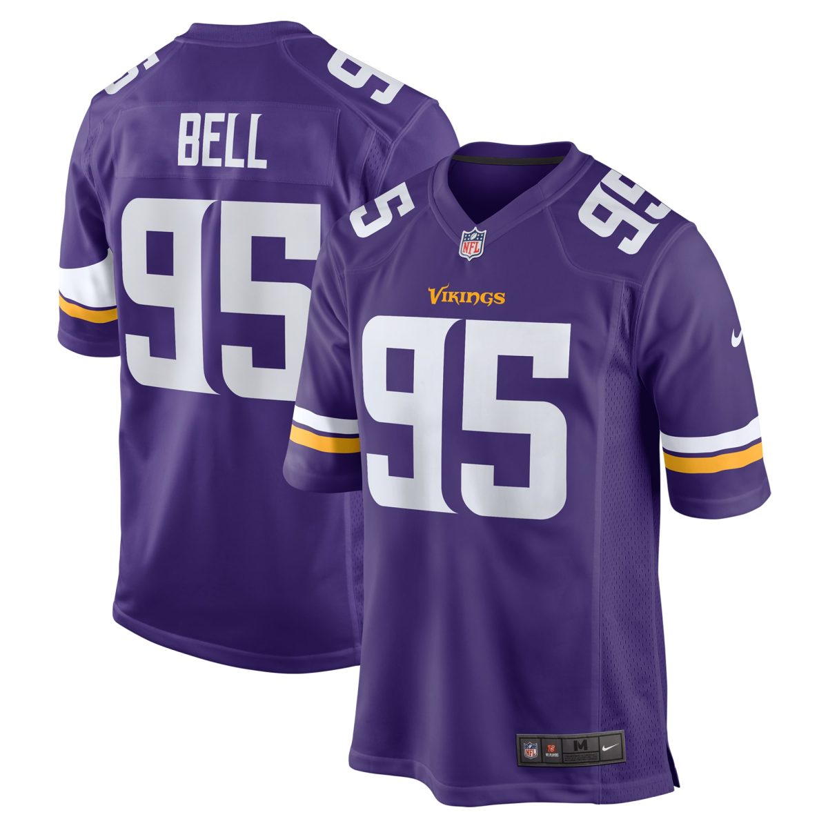 Minnesota Vikings mens nike travis bell purple minnesota vikings game jersey Collection | Vikings Online Shop