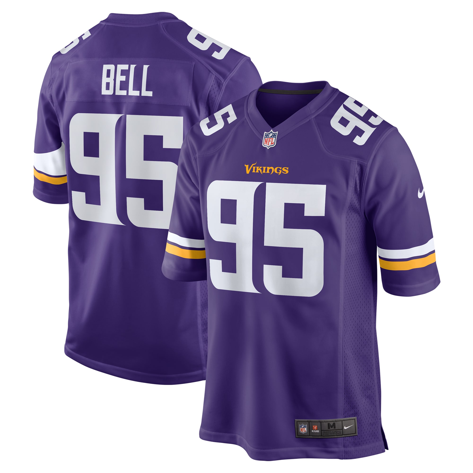 Minnesota Vikings mens nike travis bell purple minnesota vikings game jersey Collection | Vikings Online Shop