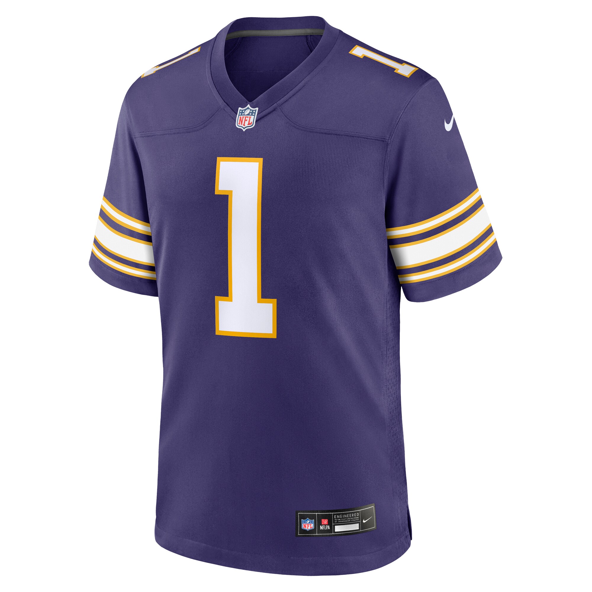 Minnesota Vikings mens nike warren moon purple minnesota vikings classic retired player game jersey Collection | Vikings Online Shop