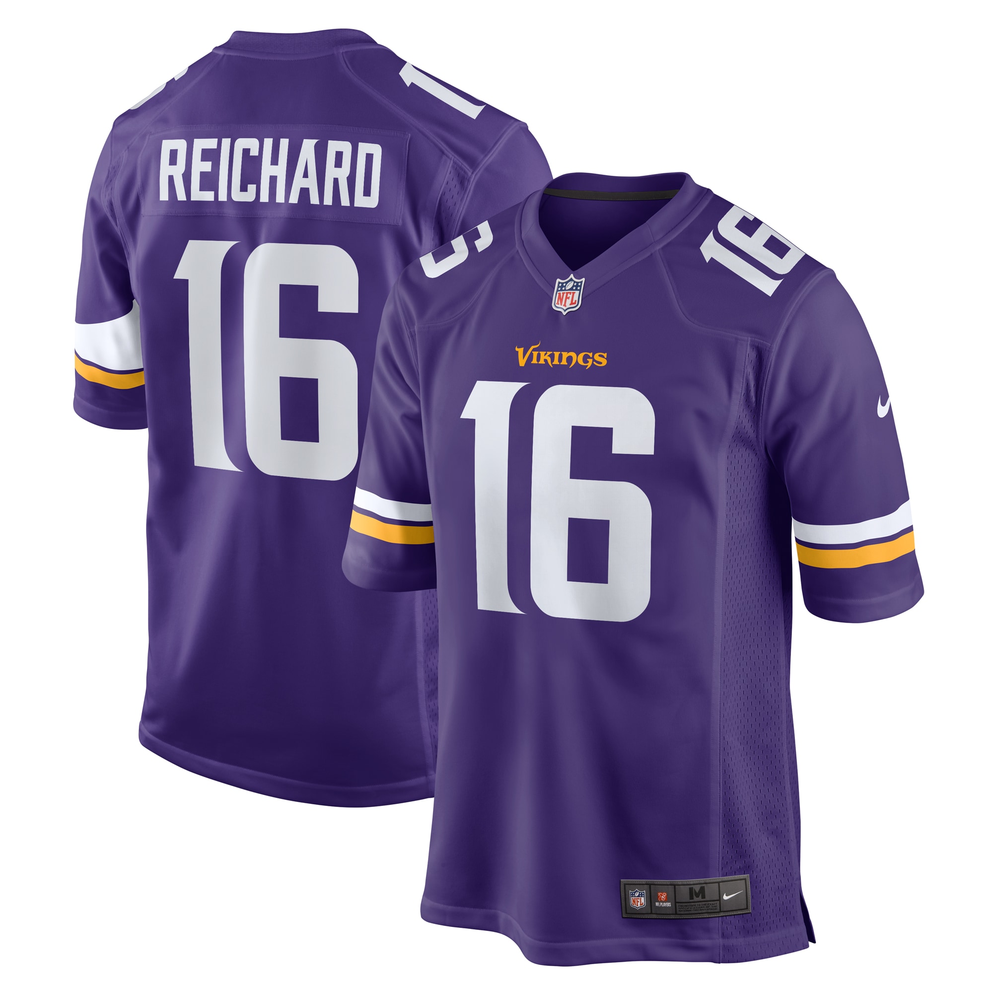 Minnesota Vikings mens nike will reichard purple minnesota vikings game jersey Collection | Vikings Online Shop