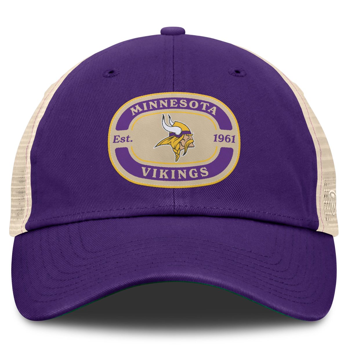 Minnesota Vikings mens top of the world purple minnesota vikings team patch adjustable hat Collection | Vikings Online Shop