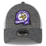 Minnesota Vikings new era heather gray minnesota vikings 2022 nfc north division champions locker room 9forty adjustable hat Collection | Vikings Online Shop