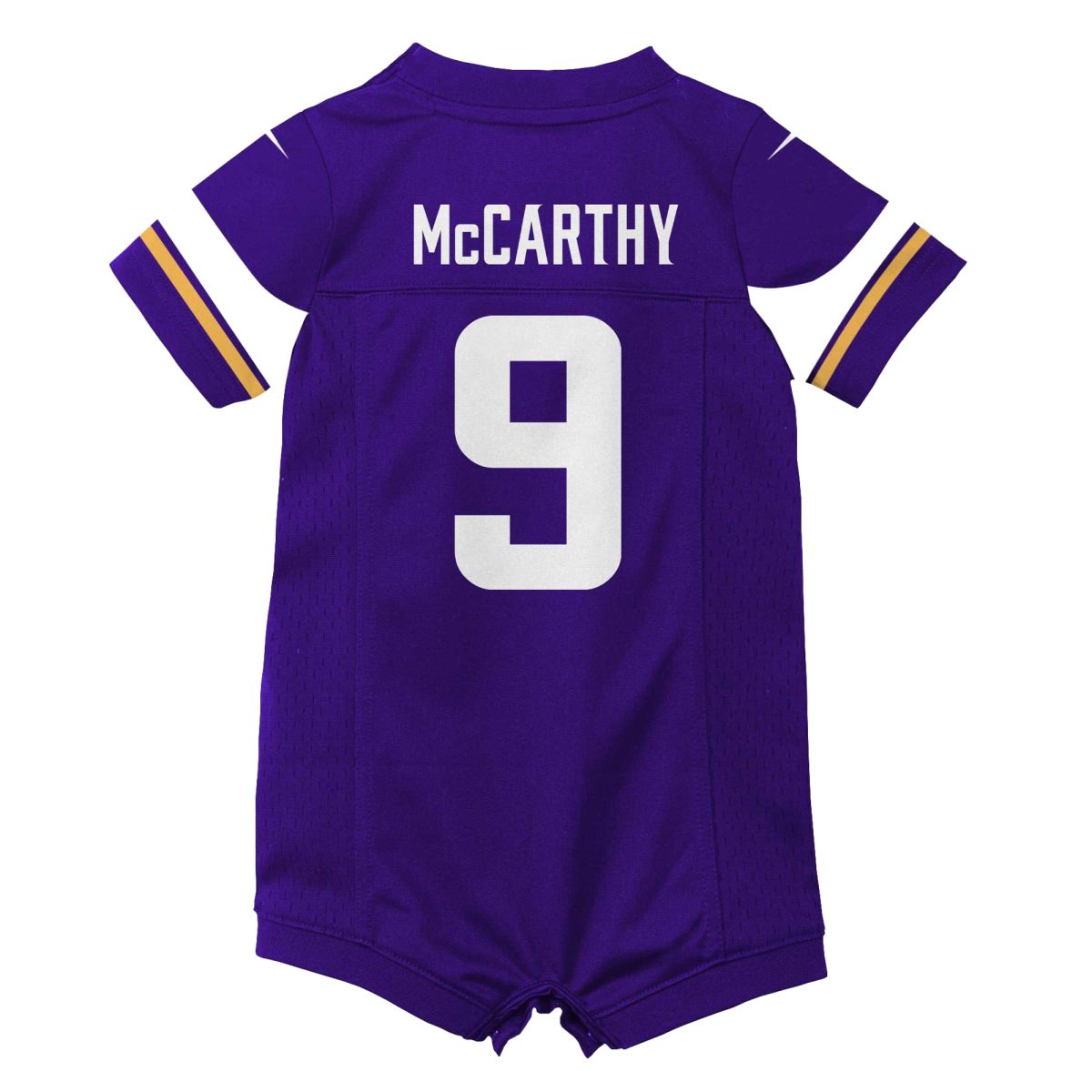 Minnesota Vikings newborn  infant nike j.j. mccarthy purple minnesota vikings romper game jersey Collection | Vikings Online Shop