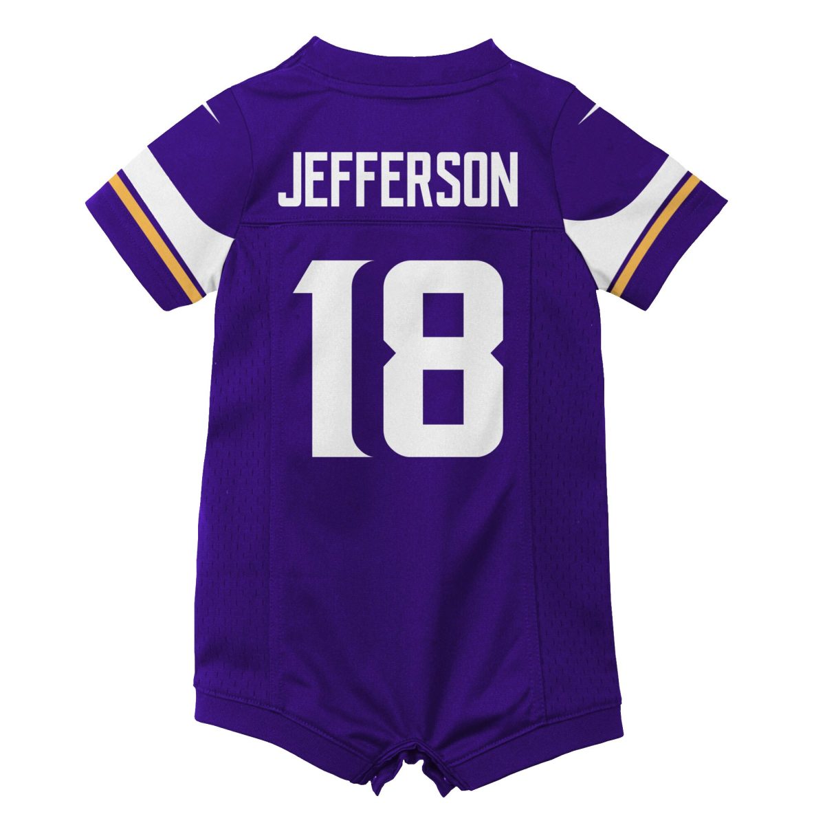 Minnesota Vikings newborn  infant nike justin jefferson purple minnesota vikings game romper jersey Collection | Vikings Online Shop