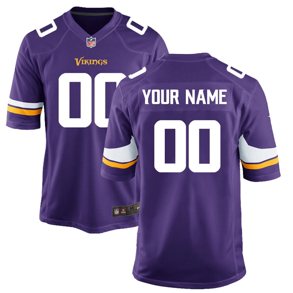 Minnesota Vikings nike minnesota vikings youth custom game jersey Collection | Vikings Online Shop