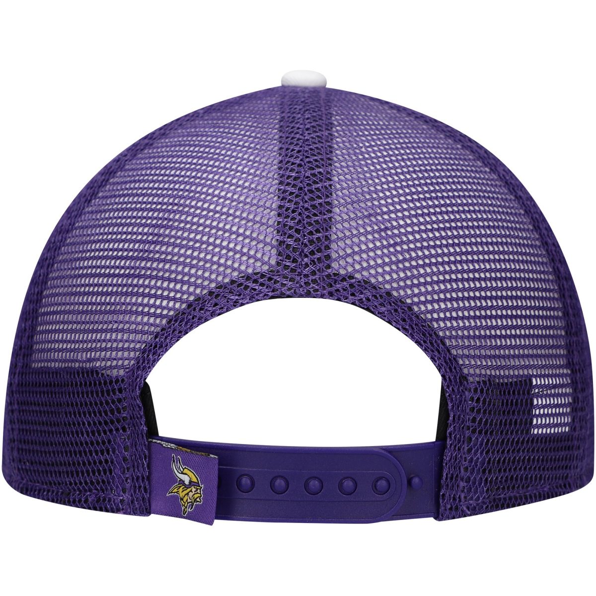 Minnesota Vikings preschool new era purple minnesota vikings sport night color block 9forty a-frame trucker adjustable hat Collection | Vikings Online Shop