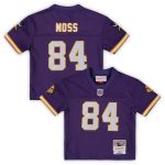 Minnesota Vikings toddler mitchell  ness randy moss purple minnesota vikings 1998 retired legacy jersey Collection | Vikings Online Shop
