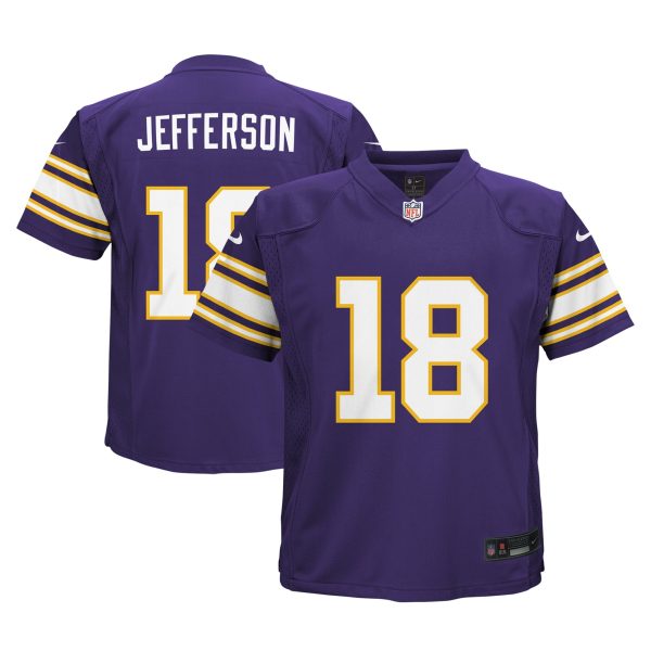 Minnesota Vikings toddler nike justin jefferson purple minnesota vikings alternate game jersey Collection | Vikings Online Shop