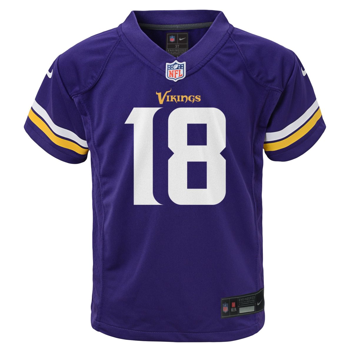 Minnesota Vikings toddler nike justin jefferson purple minnesota vikings game jersey Collection | Vikings Online Shop