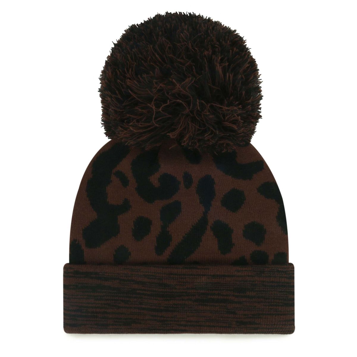 Minnesota Vikings womens 47 brown minnesota vikings cacao cuffed knit hat with pom Collection | Vikings Online Shop
