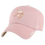 Minnesota Vikings womens 47 pink minnesota vikings ballpark cheer dusty rose clean up adjustable hat Collection | Vikings Online Shop