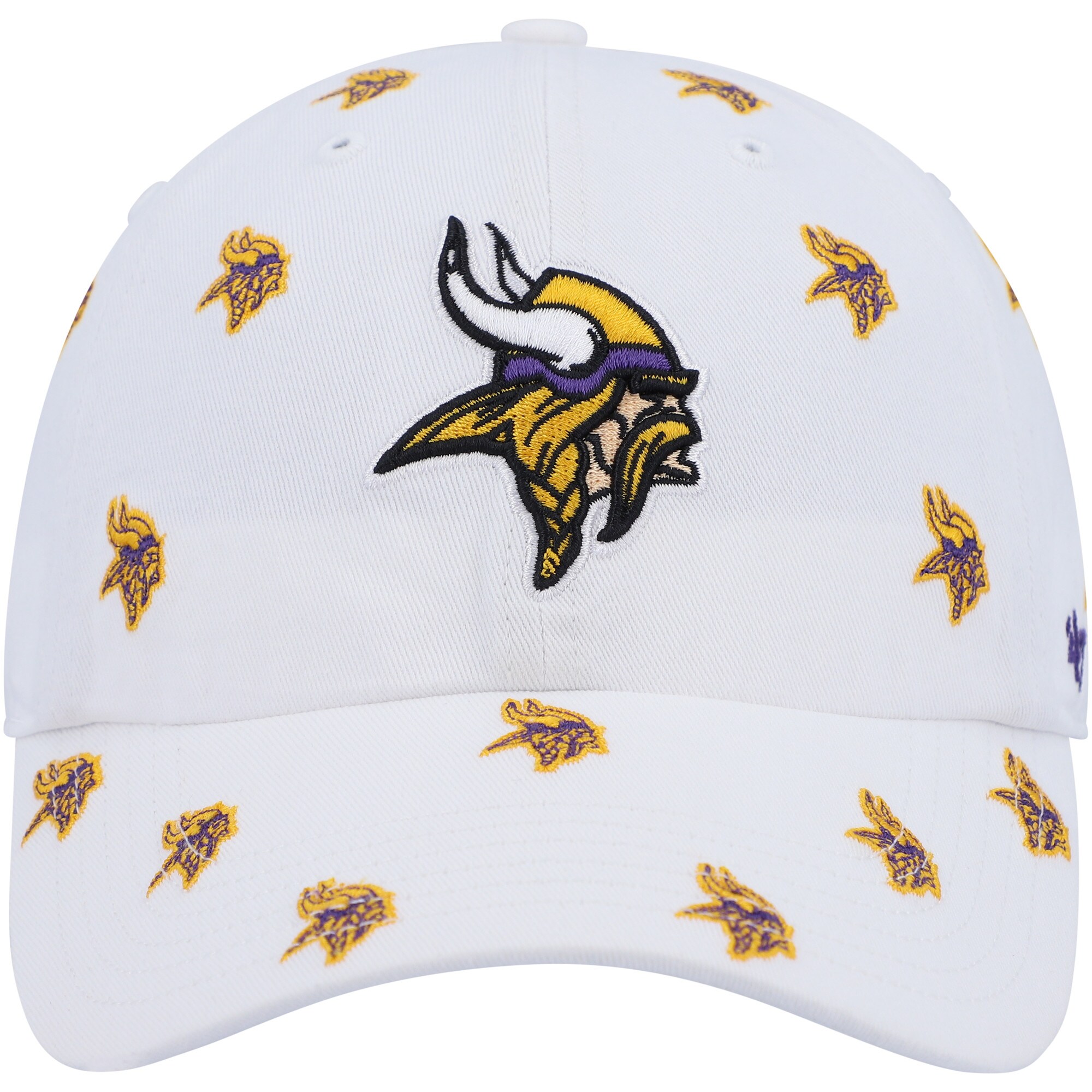 Minnesota Vikings womens 47 white minnesota vikings confetti clean up adjustable hat Collection | Vikings Online Shop