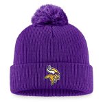 Minnesota Vikings womens fanatics purple minnesota vikings cuffed knit hat with pom Collection | Vikings Online Shop
