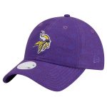 Minnesota Vikings womens new era purple minnesota vikings smiley 9twenty adjustable hat Collection | Vikings Online Shop