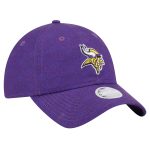 Minnesota Vikings womens new era purple minnesota vikings smiley 9twenty adjustable hat Collection | Vikings Online Shop