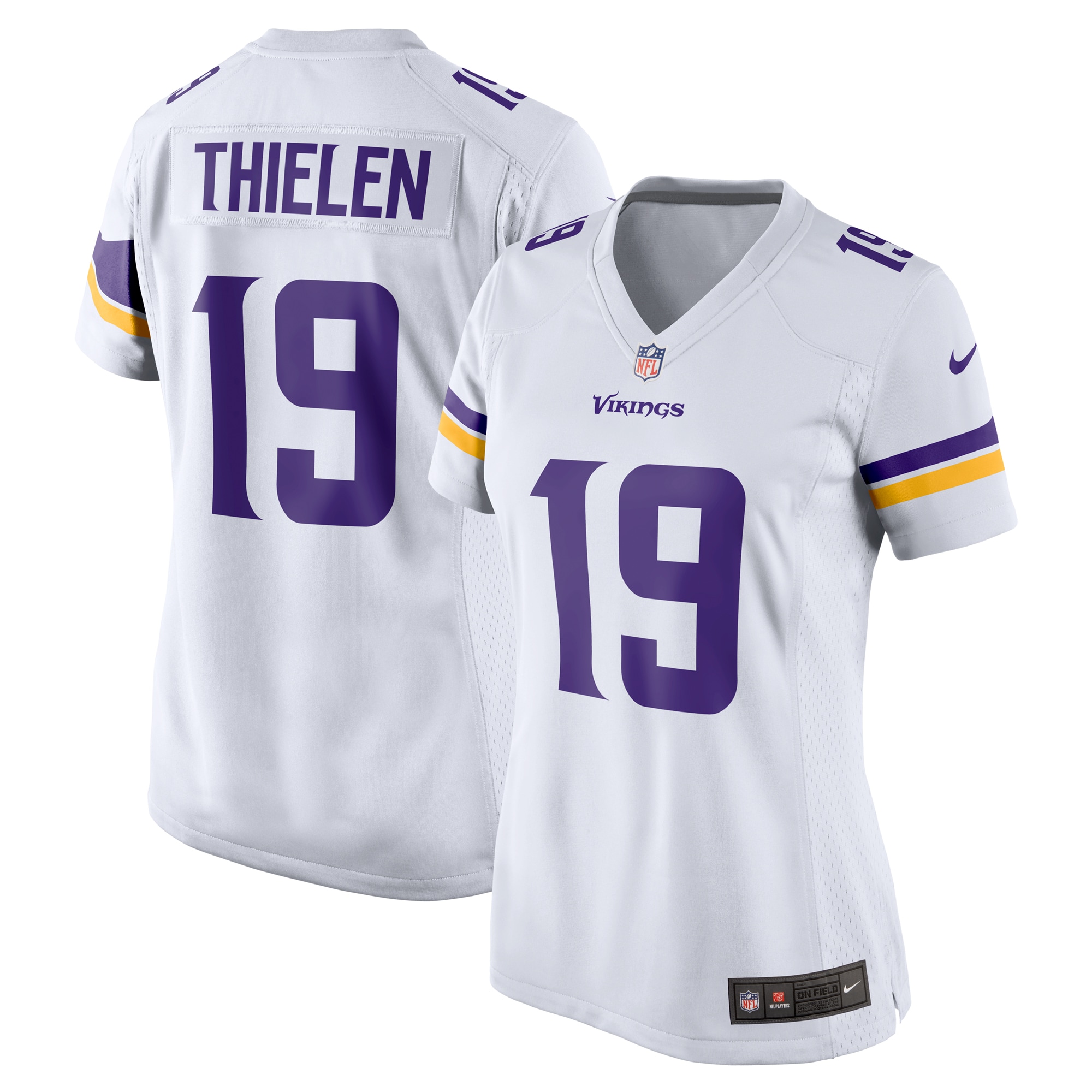 Minnesota Vikings womens nike adam thielen white minnesota vikings game jersey Collection | Vikings Online Shop