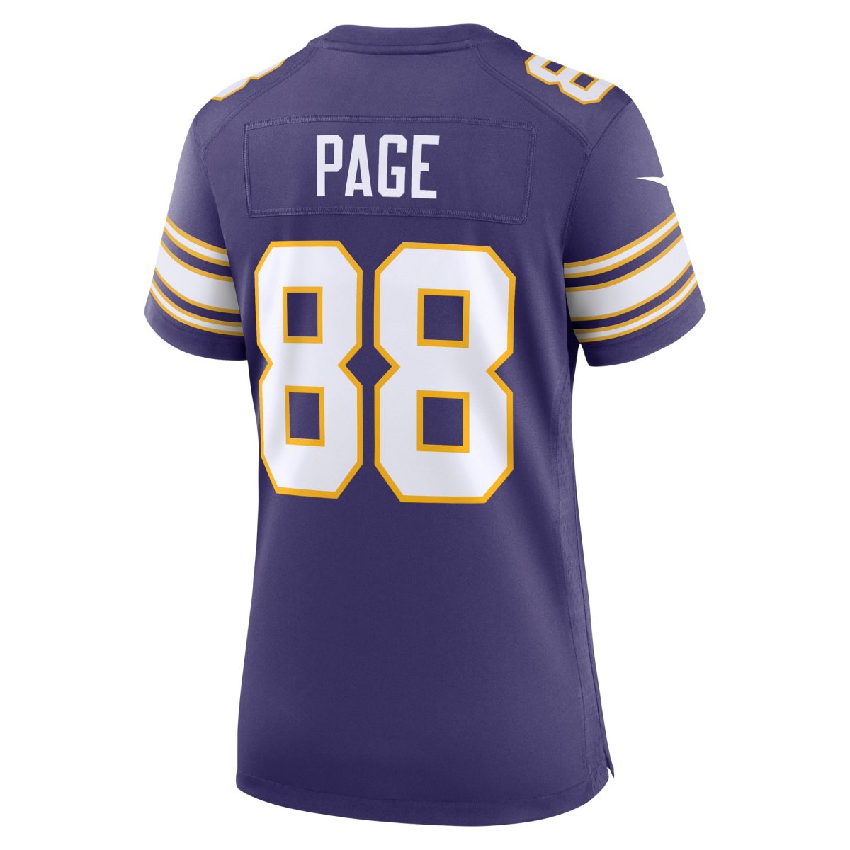 Minnesota Vikings womens nike alan page purple minnesota vikings classic retired player jersey Collection | Vikings Online Shop
