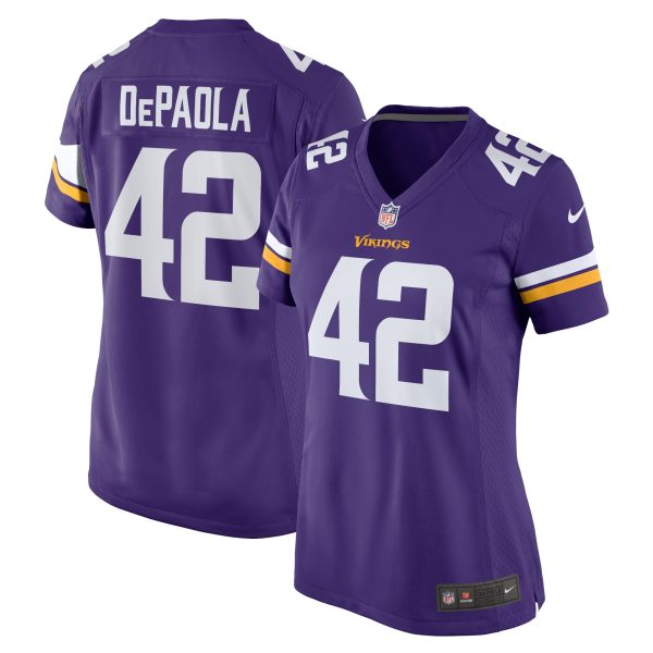 Minnesota Vikings womens nike andrew depaola purple minnesota vikings game jersey Collection | Vikings Online Shop