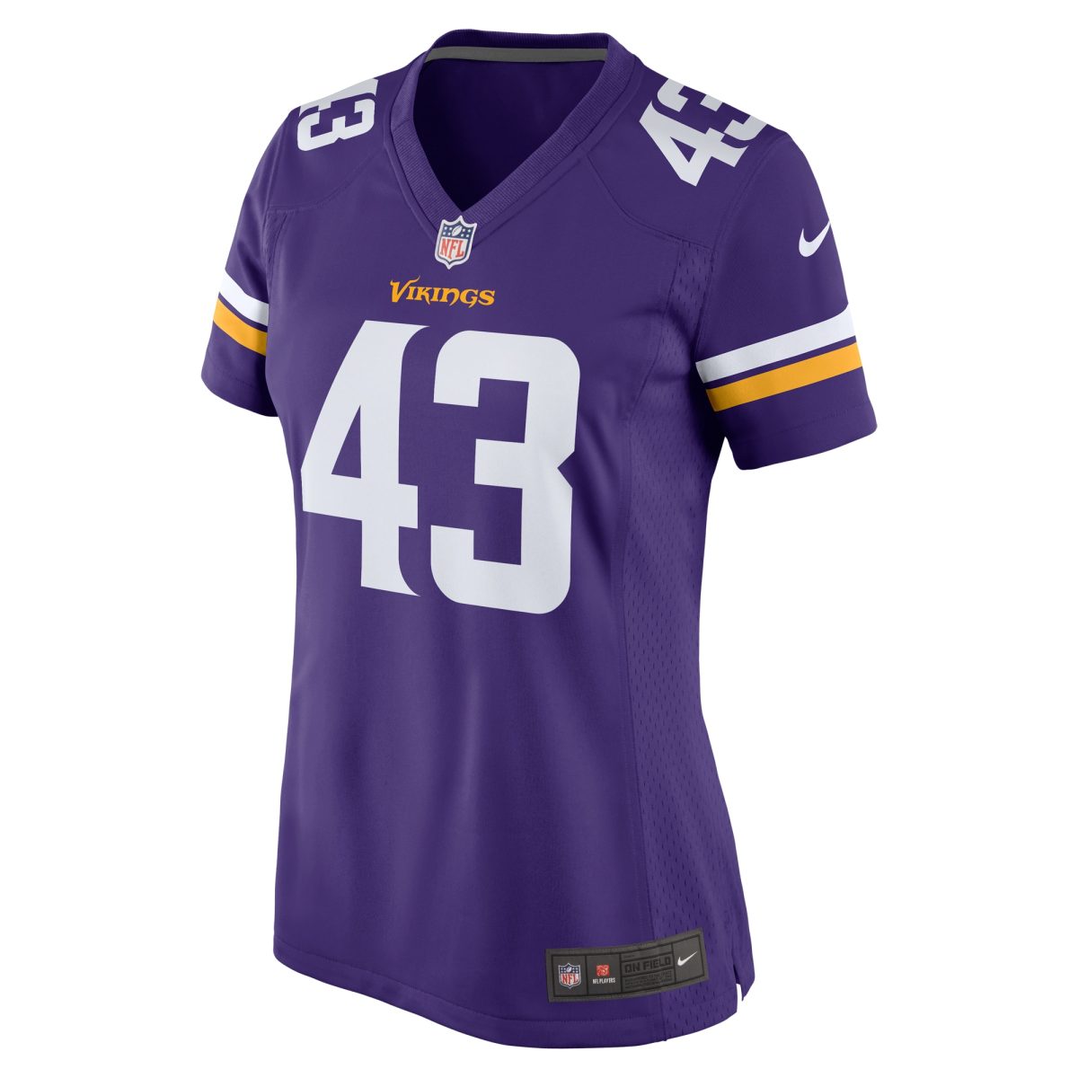 Minnesota Vikings womens nike andrew van ginkel purple minnesota vikings team game jersey Collection | Vikings Online Shop