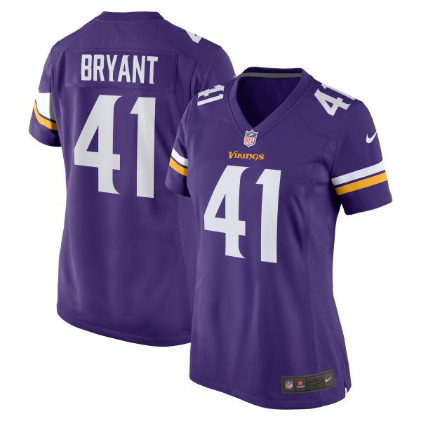 Minnesota Vikings womens nike austin bryant purple minnesota vikings game jersey Collection | Vikings Online Shop