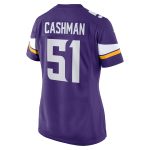 Minnesota Vikings womens nike blake cashman purple minnesota vikings team game jersey Collection | Vikings Online Shop