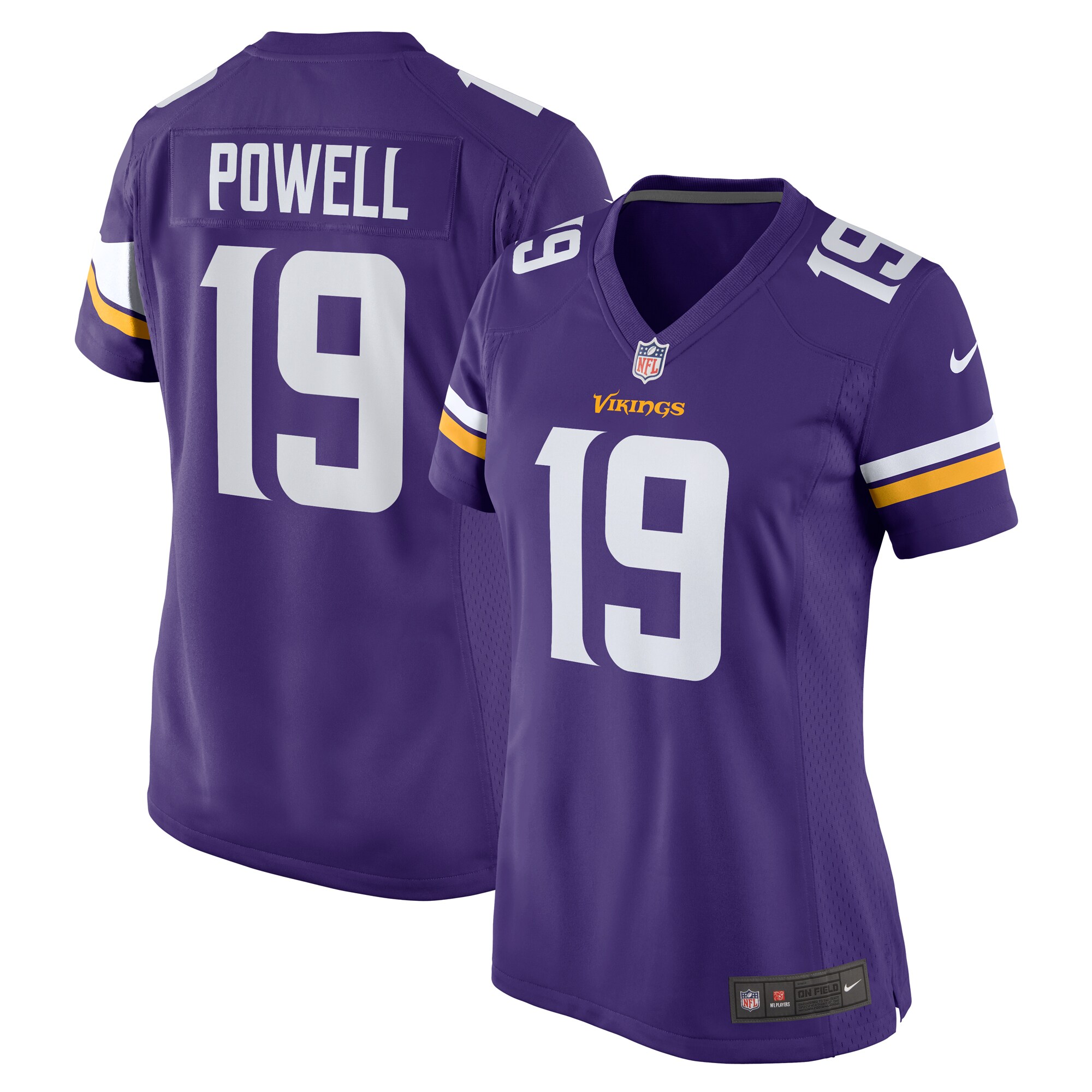 Minnesota Vikings womens nike brandon powell purple minnesota vikings game jersey 200067398 Collection | Vikings Online Shop