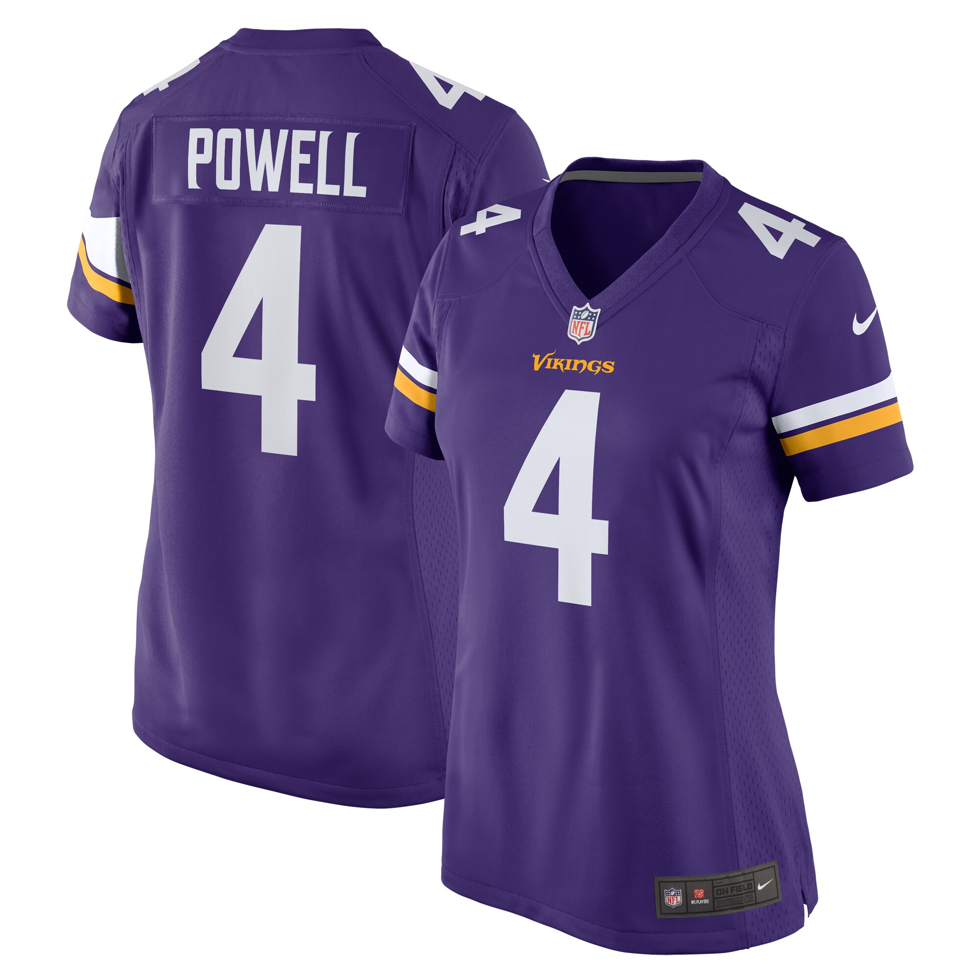 Minnesota Vikings womens nike brandon powell purple minnesota vikings game jersey Collection | Vikings Online Shop