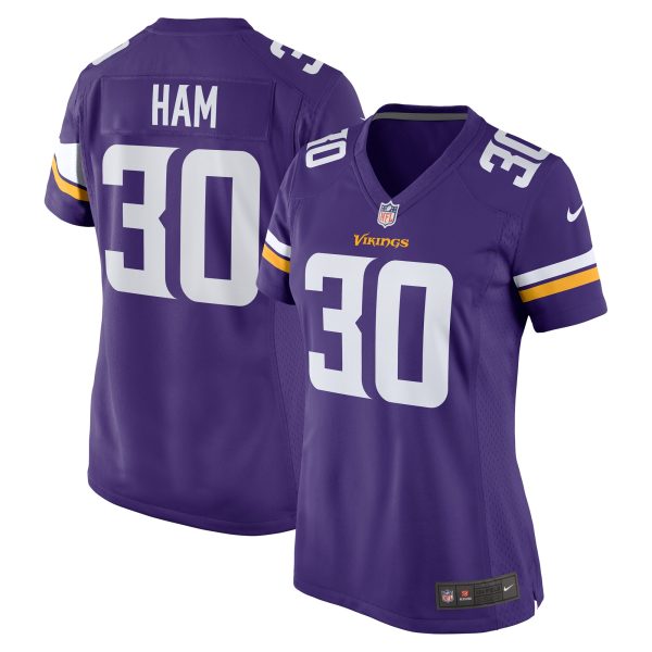 Minnesota Vikings womens nike c.j. ham purple minnesota vikings game jersey Collection | Vikings Online Shop