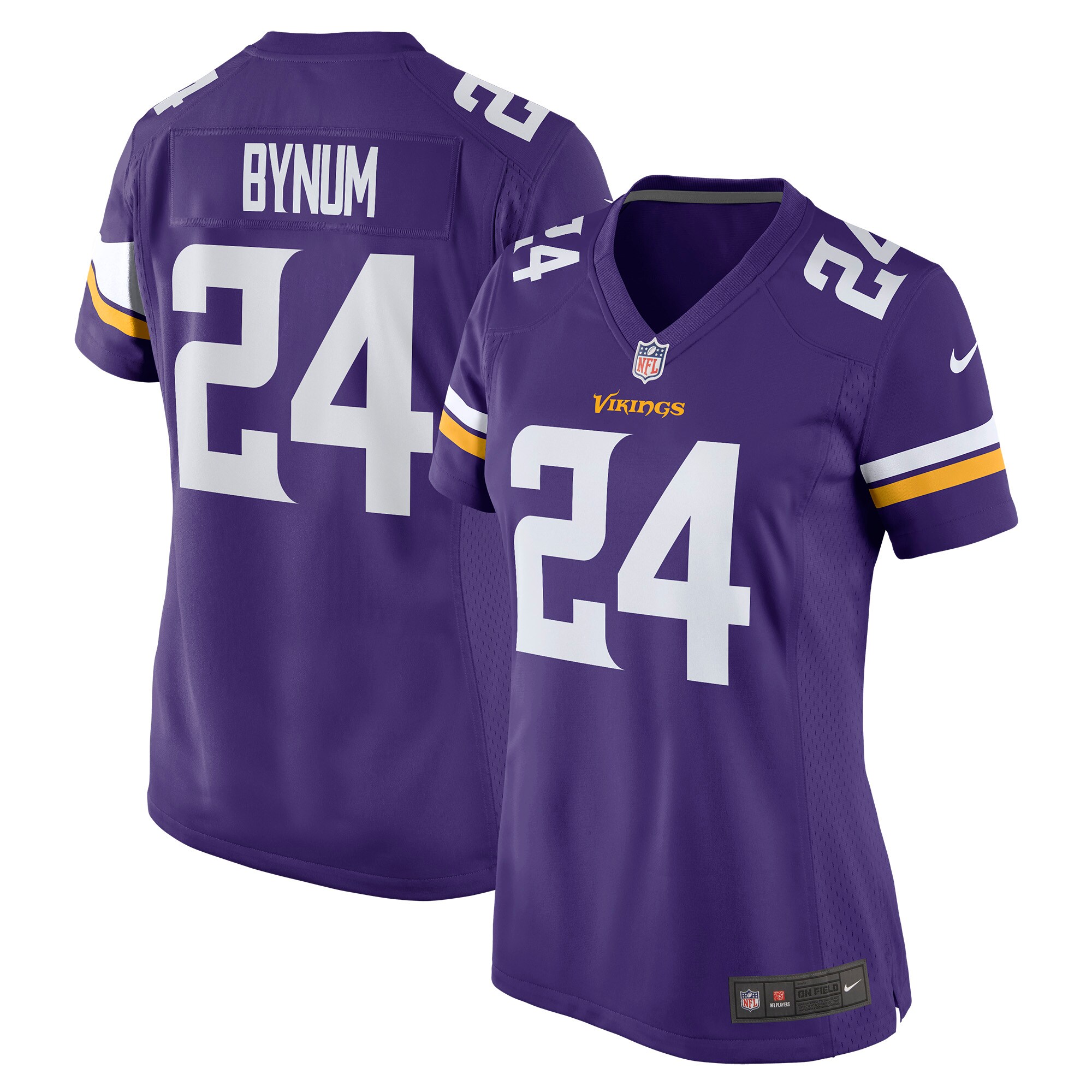 Minnesota Vikings womens nike camryn bynum purple minnesota vikings player game jersey Collection | Vikings Online Shop