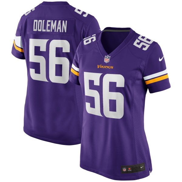 Minnesota Vikings womens nike chris doleman purple minnesota vikings game retired player jersey Collection | Vikings Online Shop