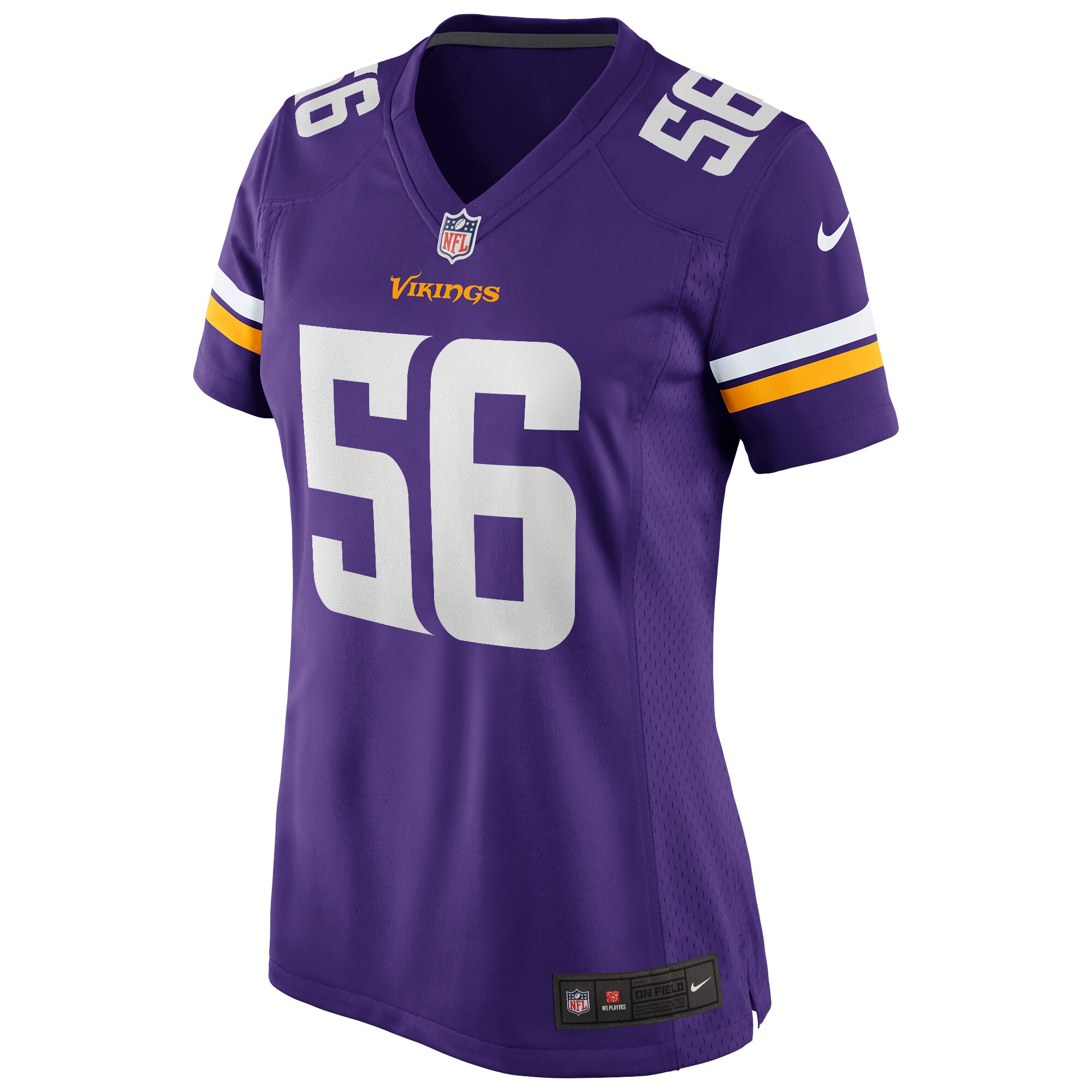 Minnesota Vikings womens nike chris doleman purple minnesota vikings game retired player jersey Collection | Vikings Online Shop