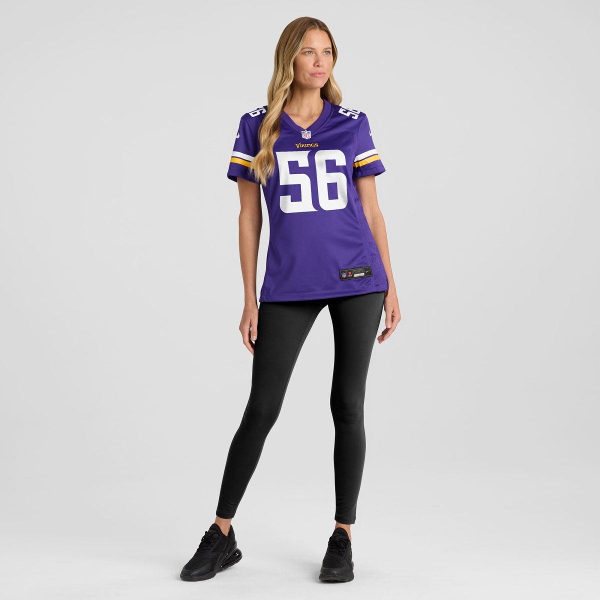 Minnesota Vikings womens nike chris doleman purple minnesota vikings game retired player jersey Collection | Vikings Online Shop