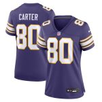 Minnesota Vikings womens nike cris carter purple minnesota vikings classic retired player game jersey Collection | Vikings Online Shop