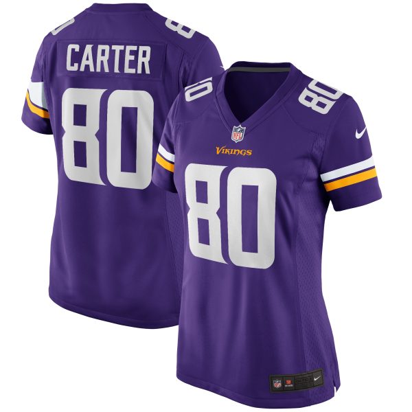 Minnesota Vikings womens nike cris carter purple minnesota vikings game retired player jersey Collection | Vikings Online Shop