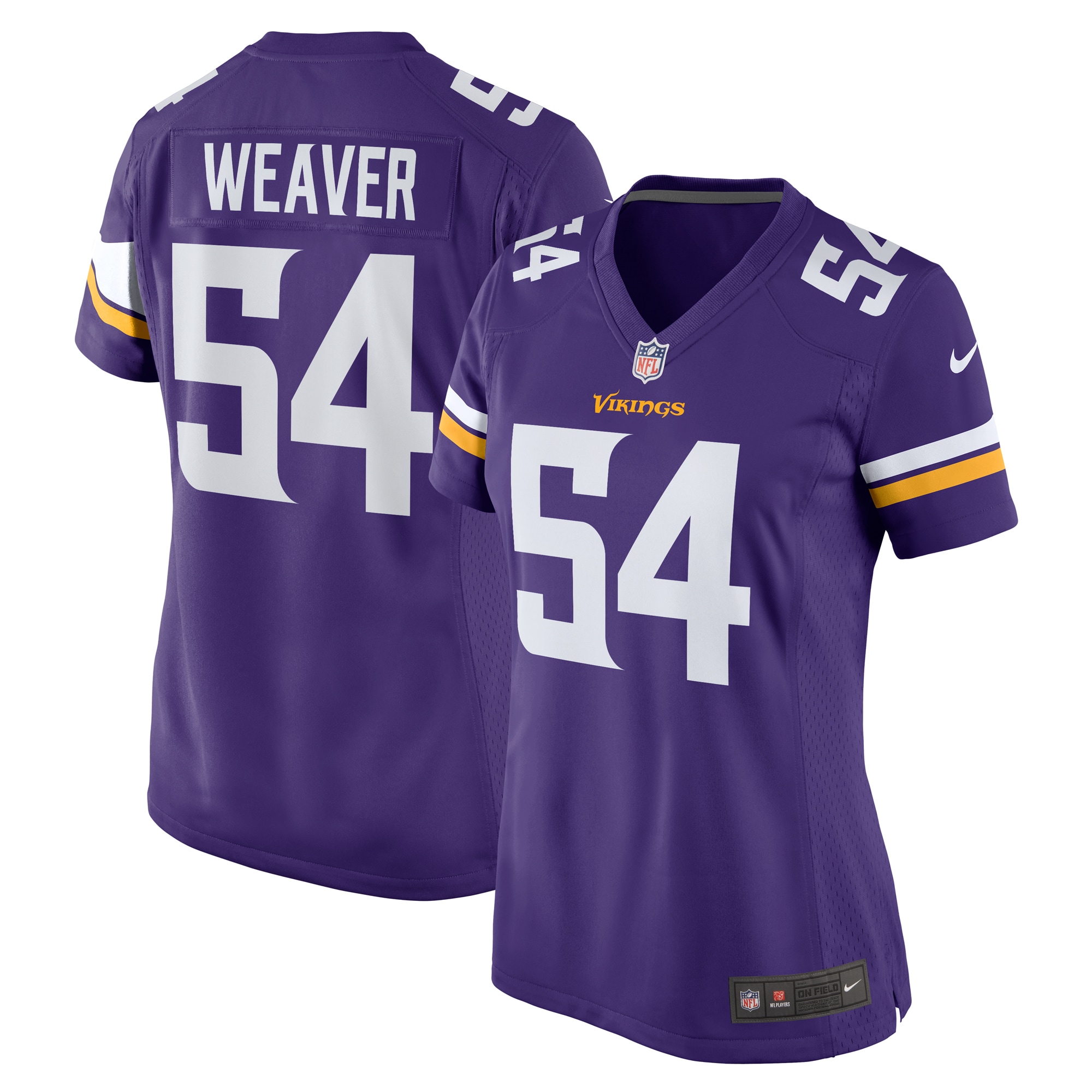 Minnesota Vikings womens nike curtis weaver purple minnesota vikings home game jersey Collection | Vikings Online Shop