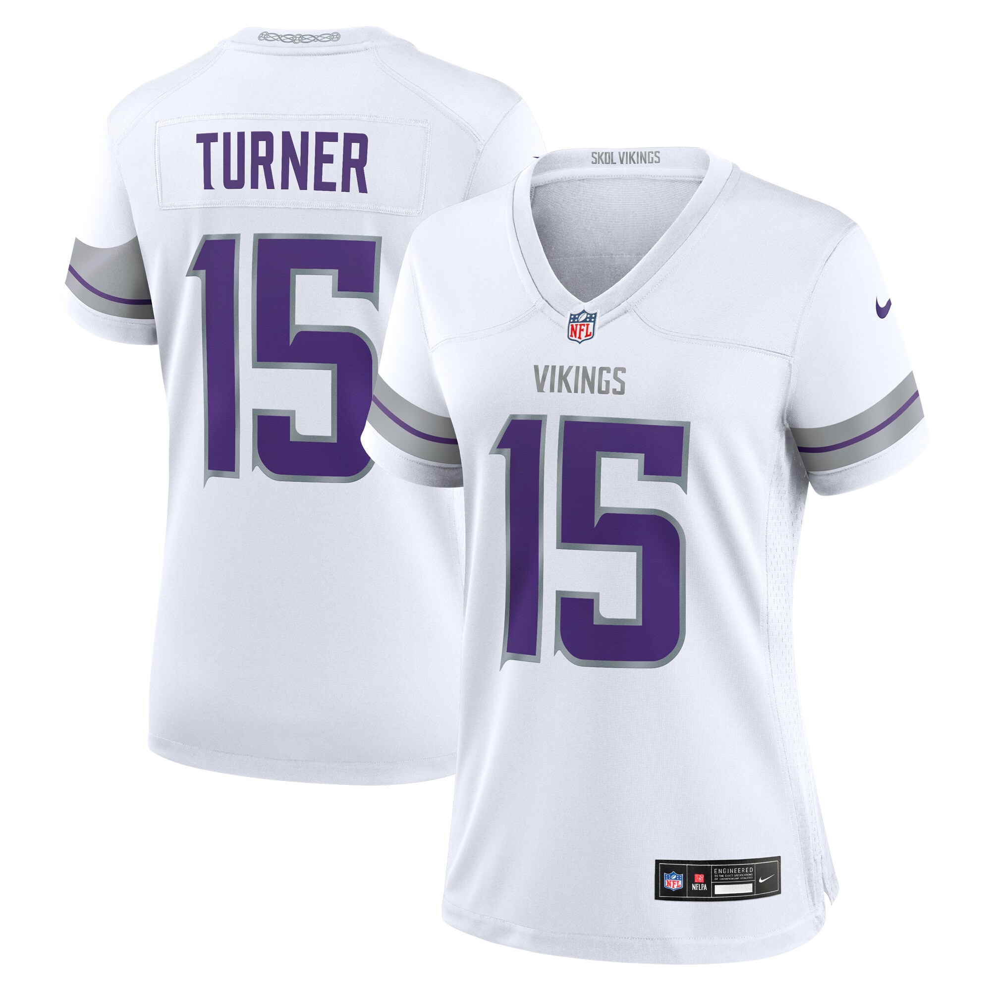 Minnesota Vikings womens nike dallas turner white minnesota vikings alternate game player jersey Collection | Vikings Online Shop