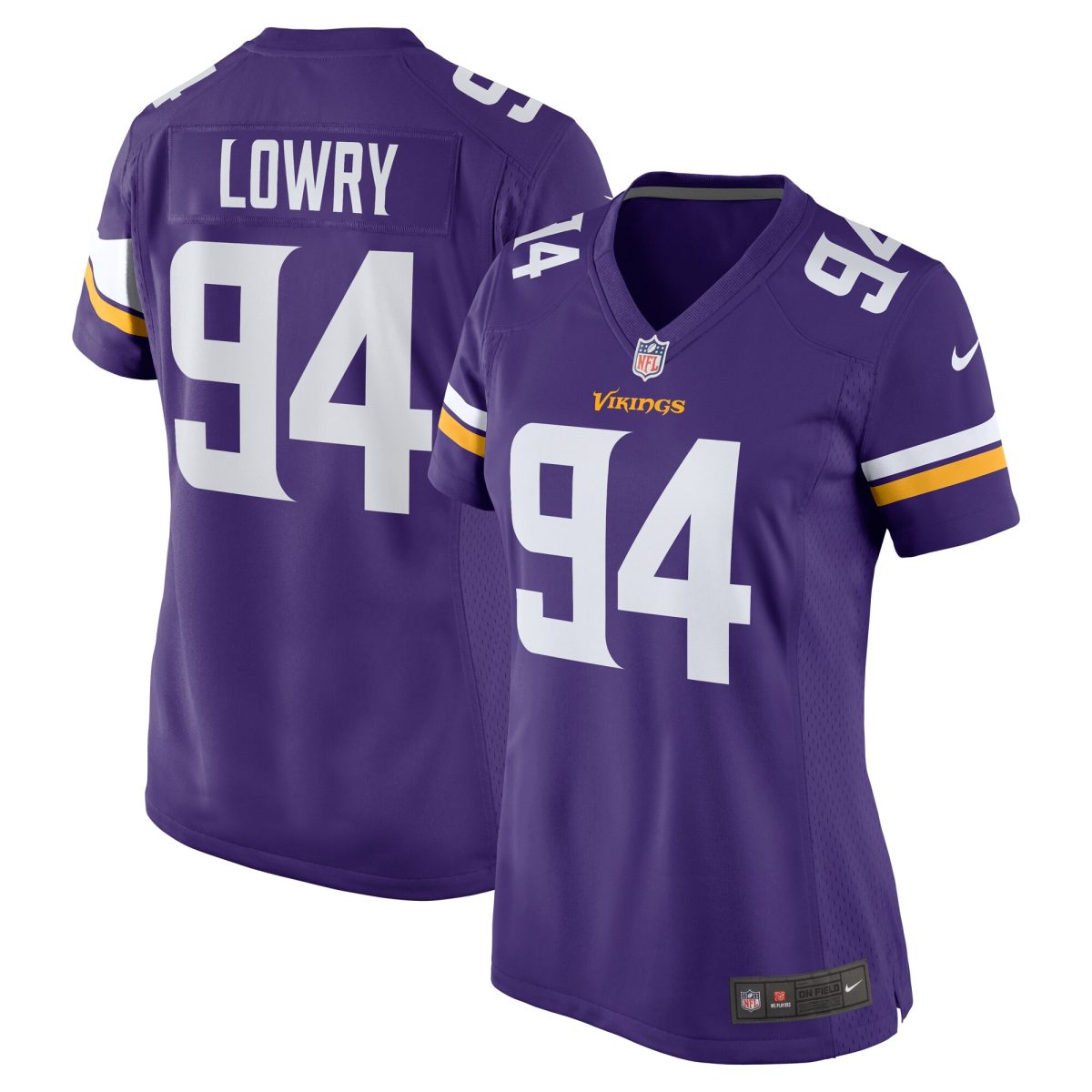 Minnesota Vikings womens nike dean lowry purple minnesota vikings game player jersey Collection | Vikings Online Shop