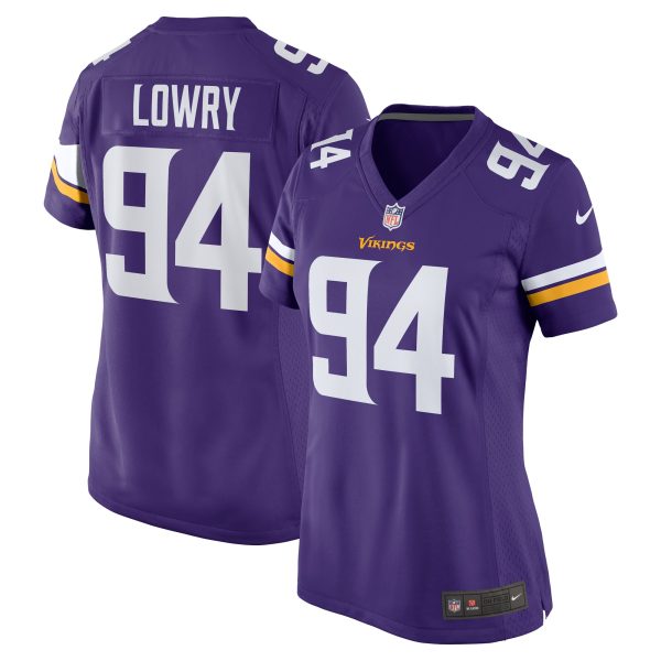 Minnesota Vikings womens nike dean lowry purple minnesota vikings game player jersey Collection | Vikings Online Shop