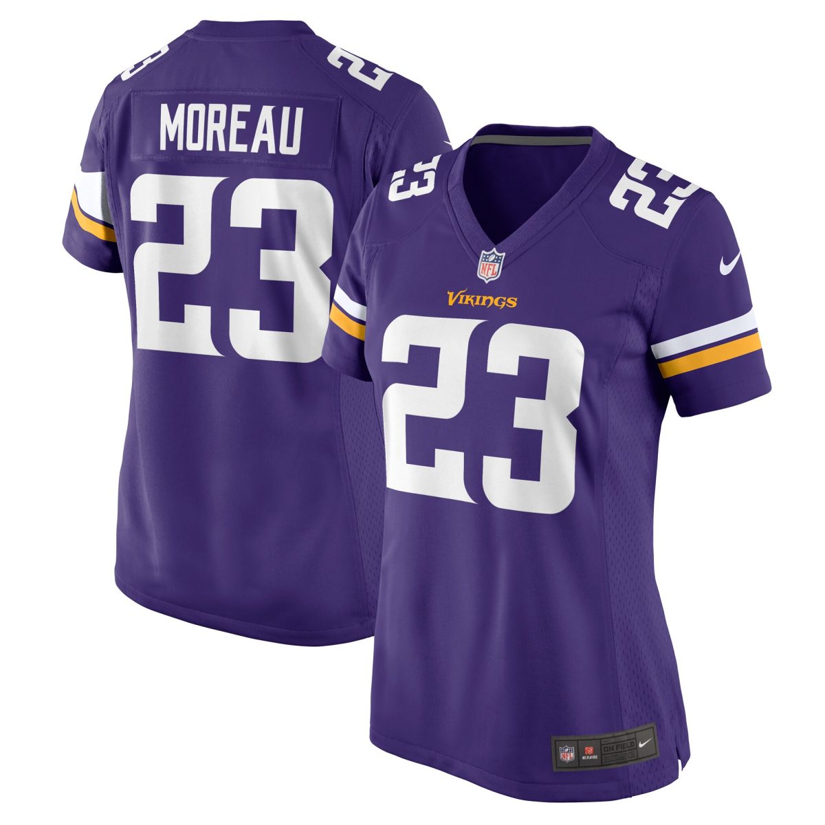 Minnesota Vikings womens nike fabian moreau purple minnesota vikings game jersey Collection | Vikings Online Shop