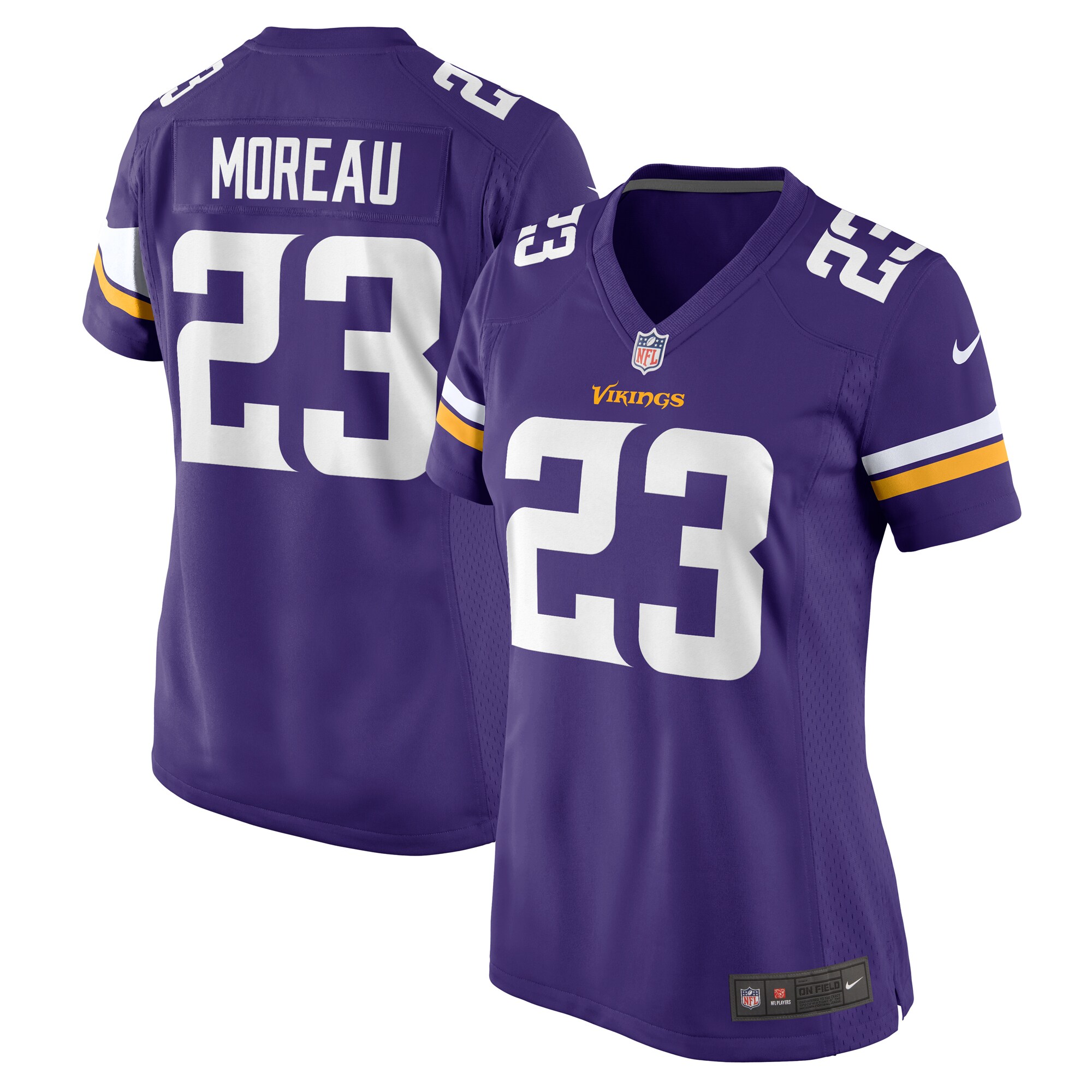 Minnesota Vikings womens nike fabian moreau purple minnesota vikings game jersey Collection | Vikings Online Shop