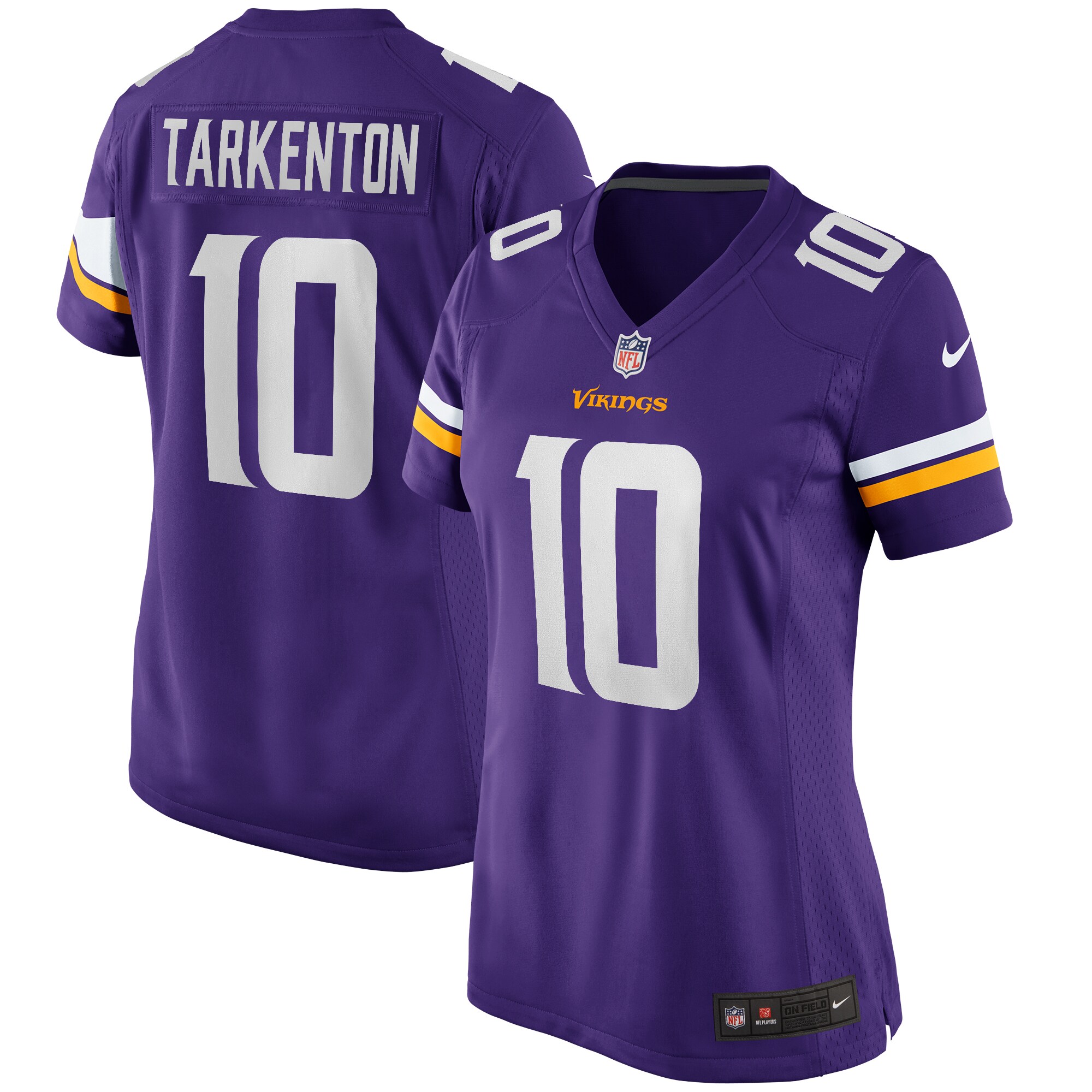 Minnesota Vikings womens nike fran tarkenton purple minnesota vikings game retired player jersey Collection | Vikings Online Shop